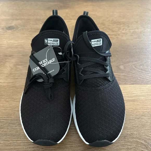 NWT New Balance FuelCore Nergize V1 Comfort Black Athletic Shoes Sneakers - Picture 3 of 9
